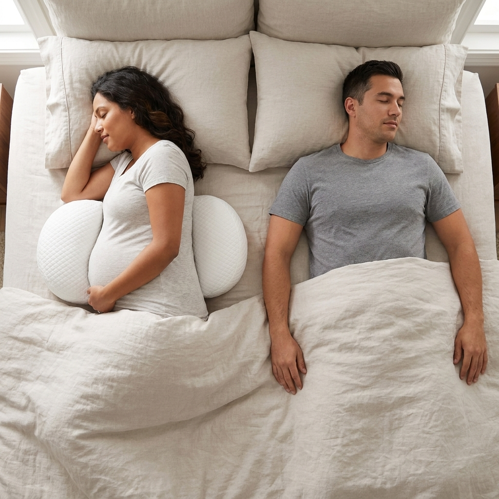 Aura Mother Memory Foam Pregnancy Support Pillow